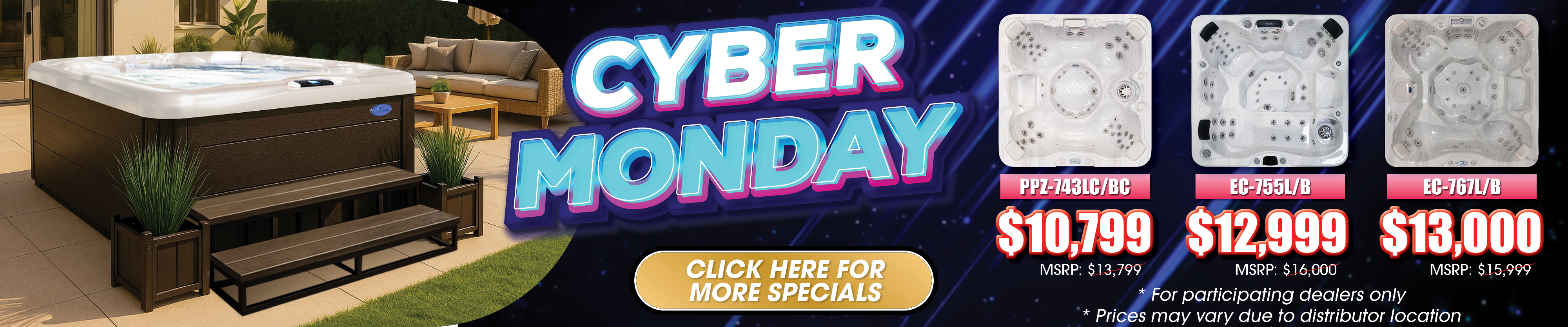 Calspas hot tub being used in a family setting - Virginia Beach